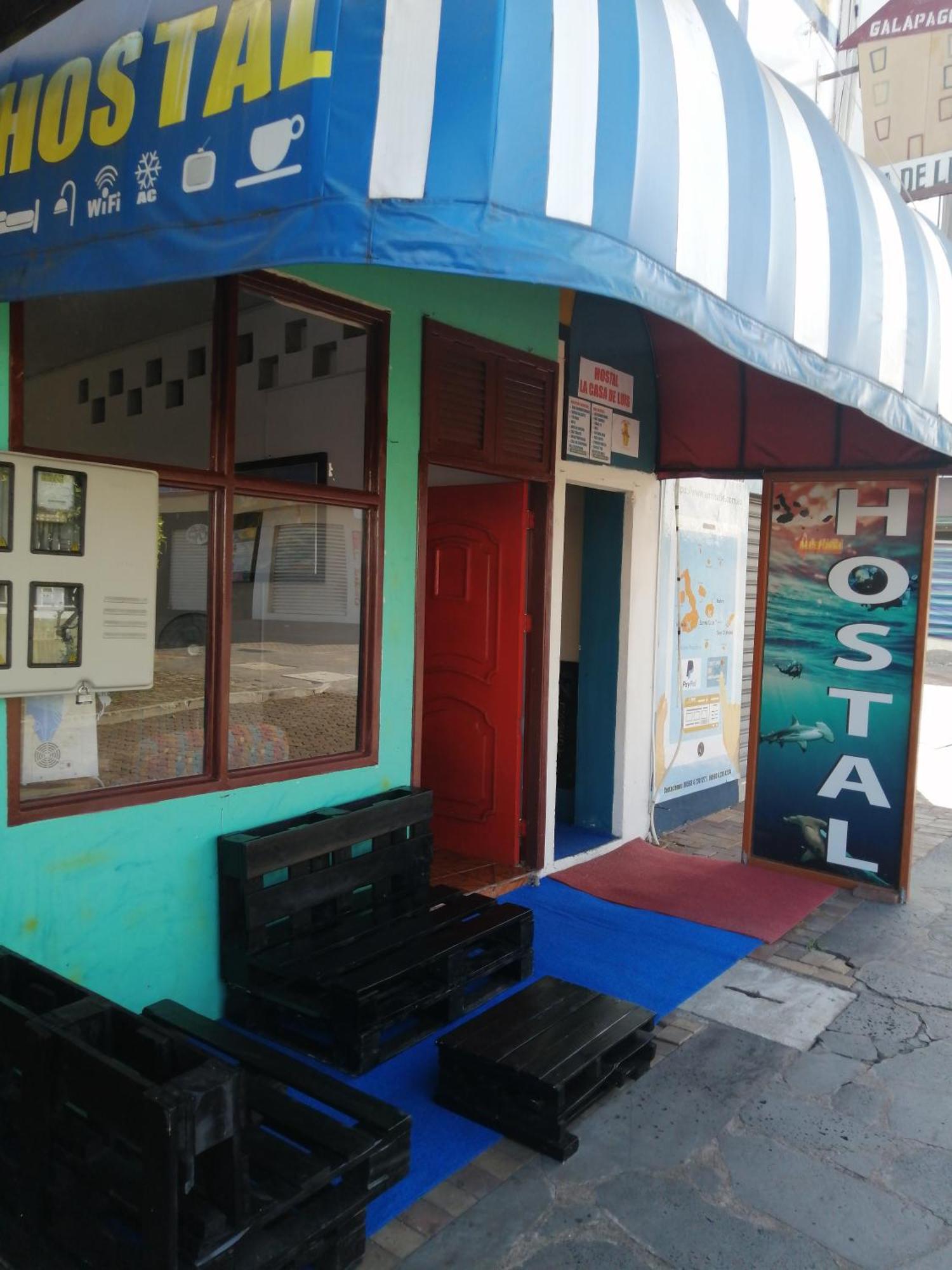 Hostal La Casa De Luis Puerto Baquerizo Moreno Ngoại thất bức ảnh
